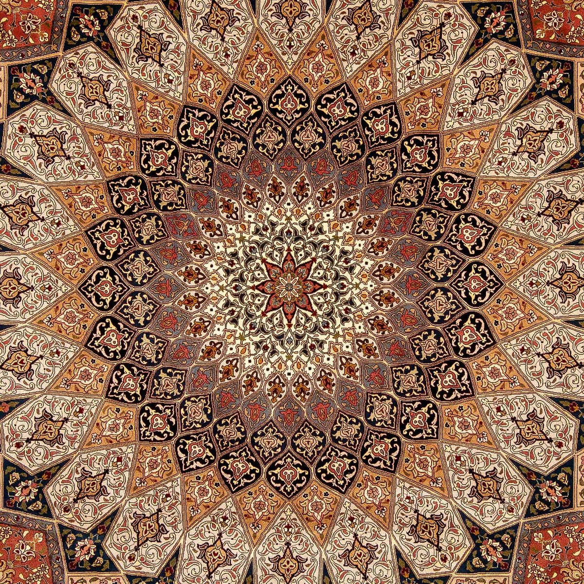 Tapis persan - Tabriz - Royal - 351 x 253 cm - multicolore