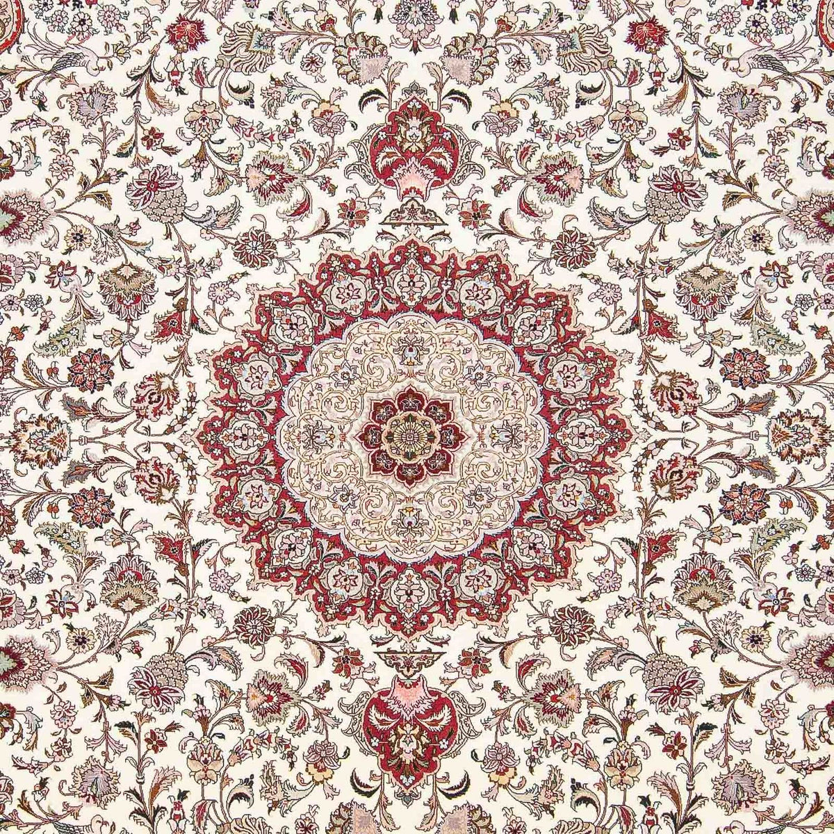 Tapis persan - Tabriz - Royal - 299 x 251 cm - beige