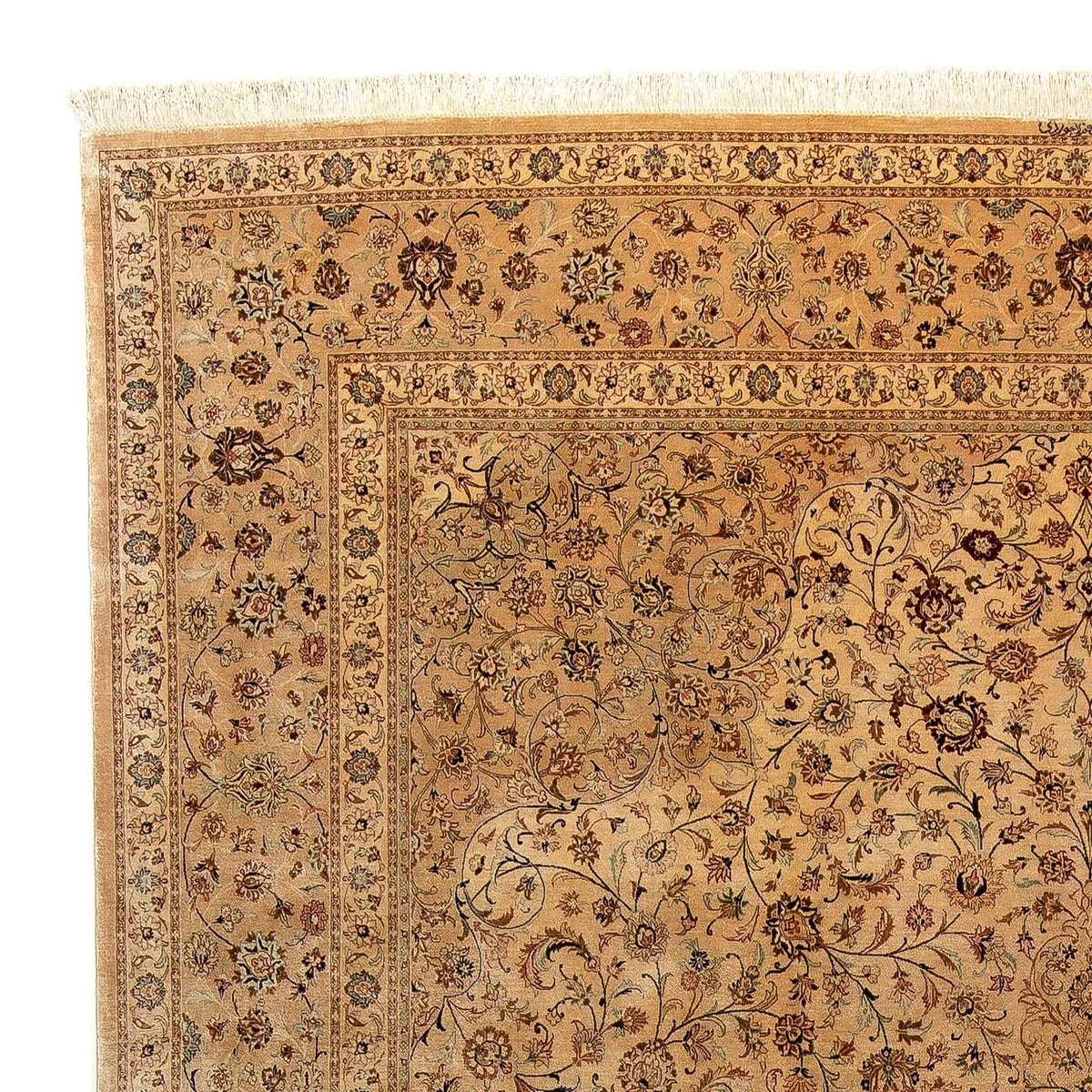 Tapis persan - Ghom - 354 x 243 cm - multicolore