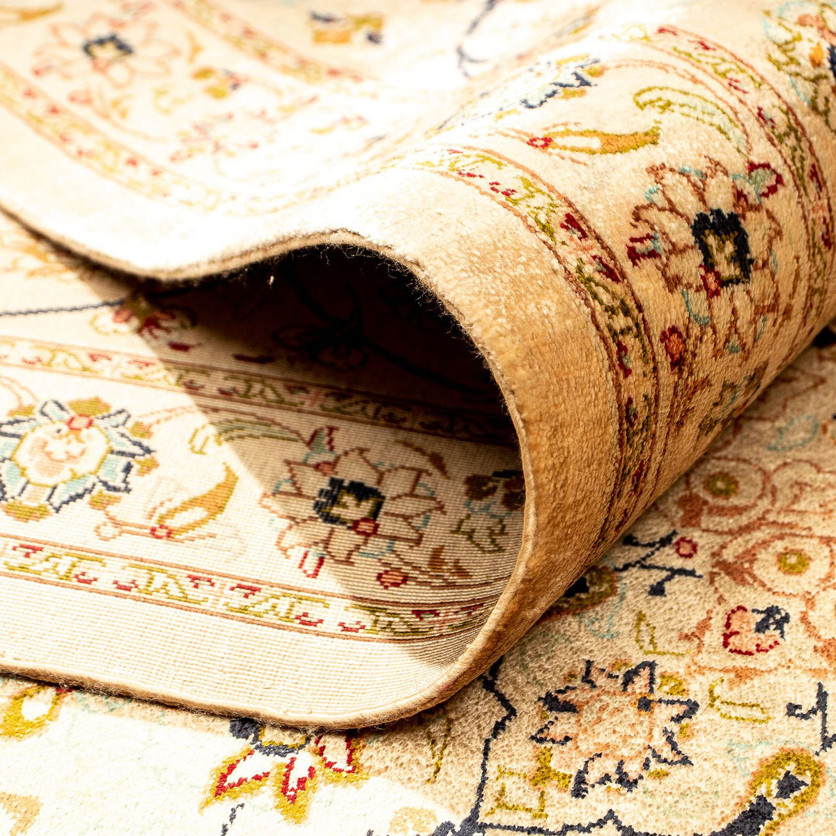 Tapis persan - Ghom - 354 x 243 cm - multicolore