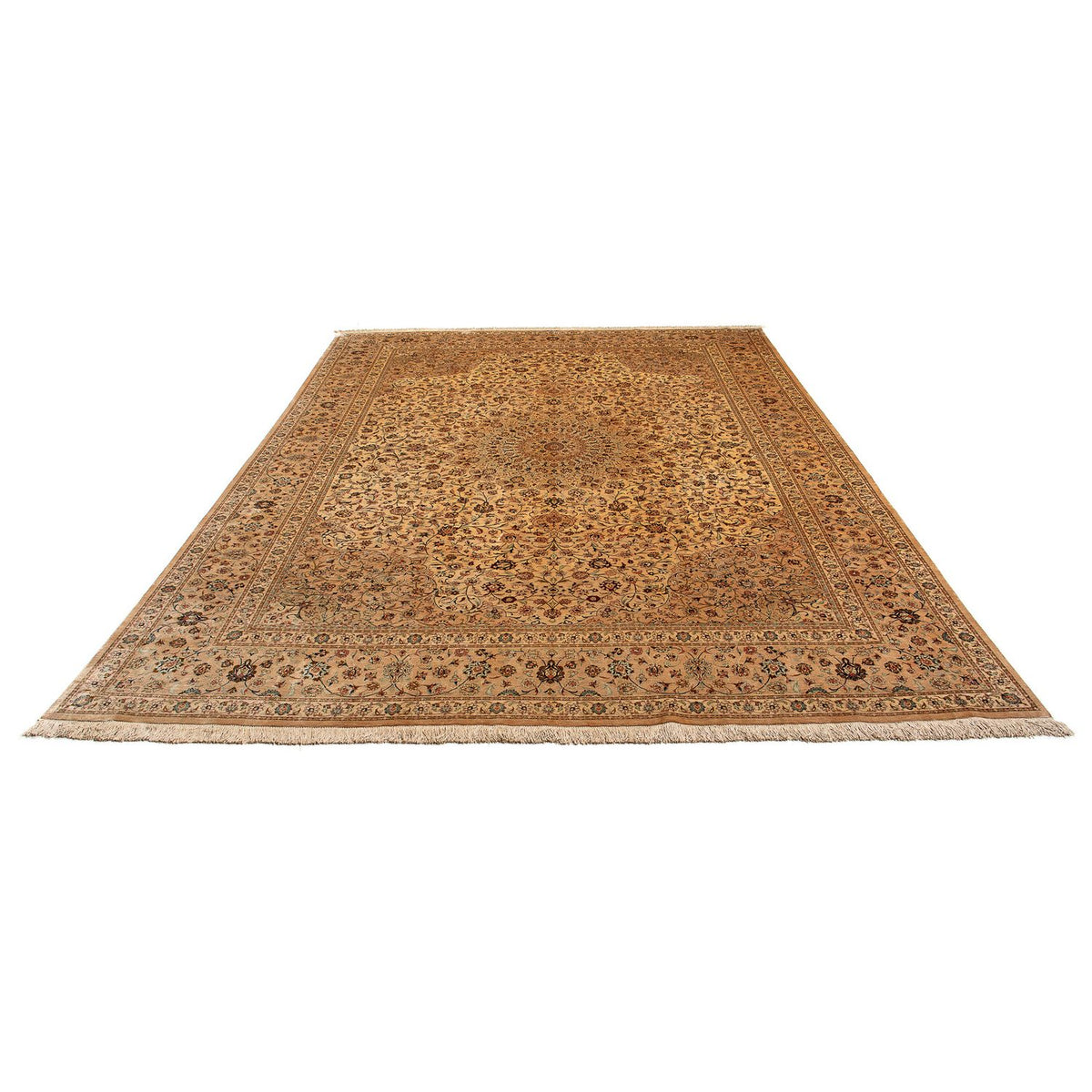 Tapis persan - Ghom - 354 x 243 cm - multicolore