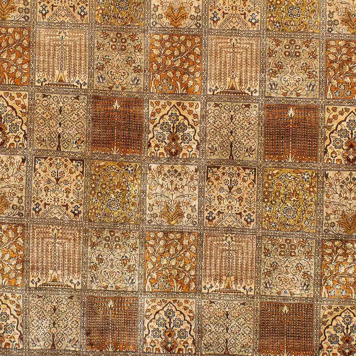 Tapis en soie - Ghom soie - Premium - 200 x 132 cm - multicolore