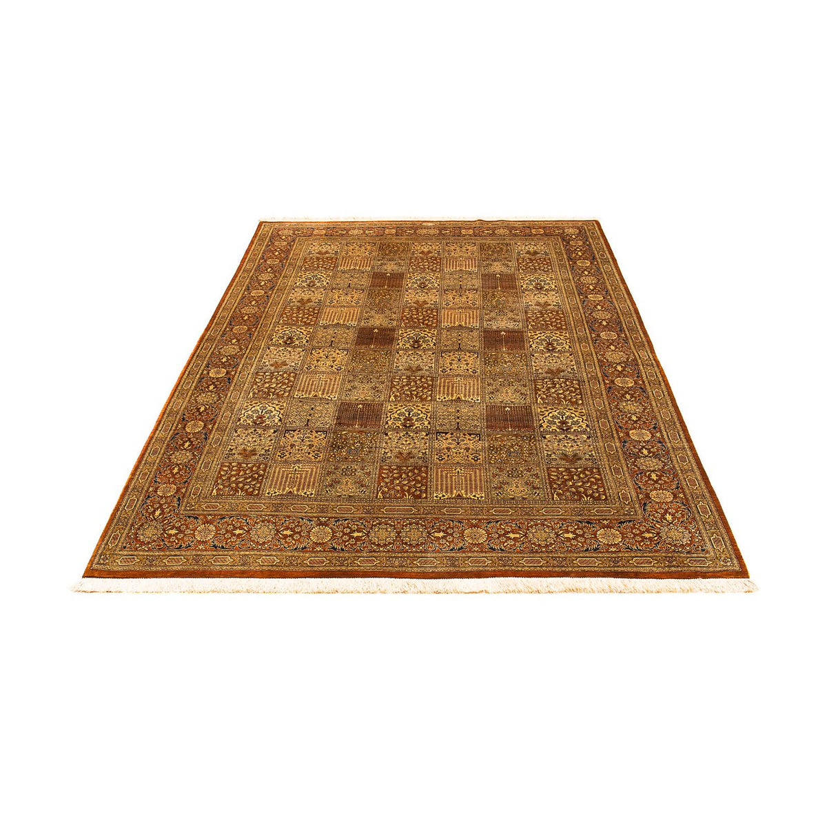 Tapis en soie - Ghom soie - Premium - 200 x 132 cm - multicolore