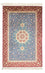 Tapis persan - Ghom - 123 x 78 cm - bleu clair