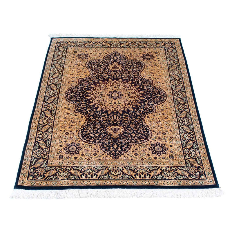 Tapis persan - Ghom - 120 x 76 cm - marron clair