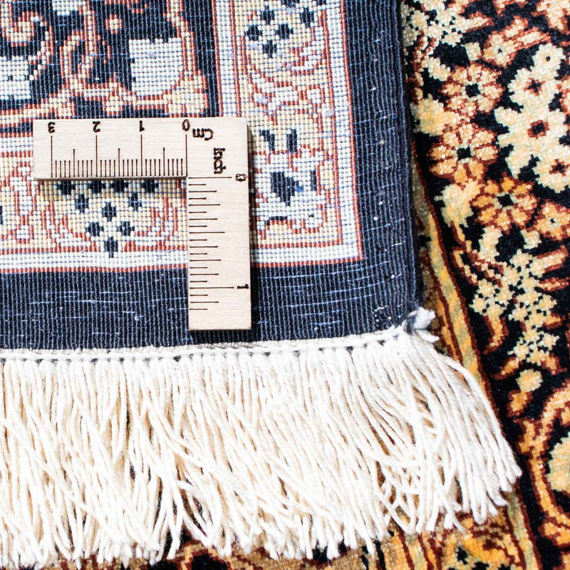 Tapis persan - Ghom - 120 x 76 cm - marron clair