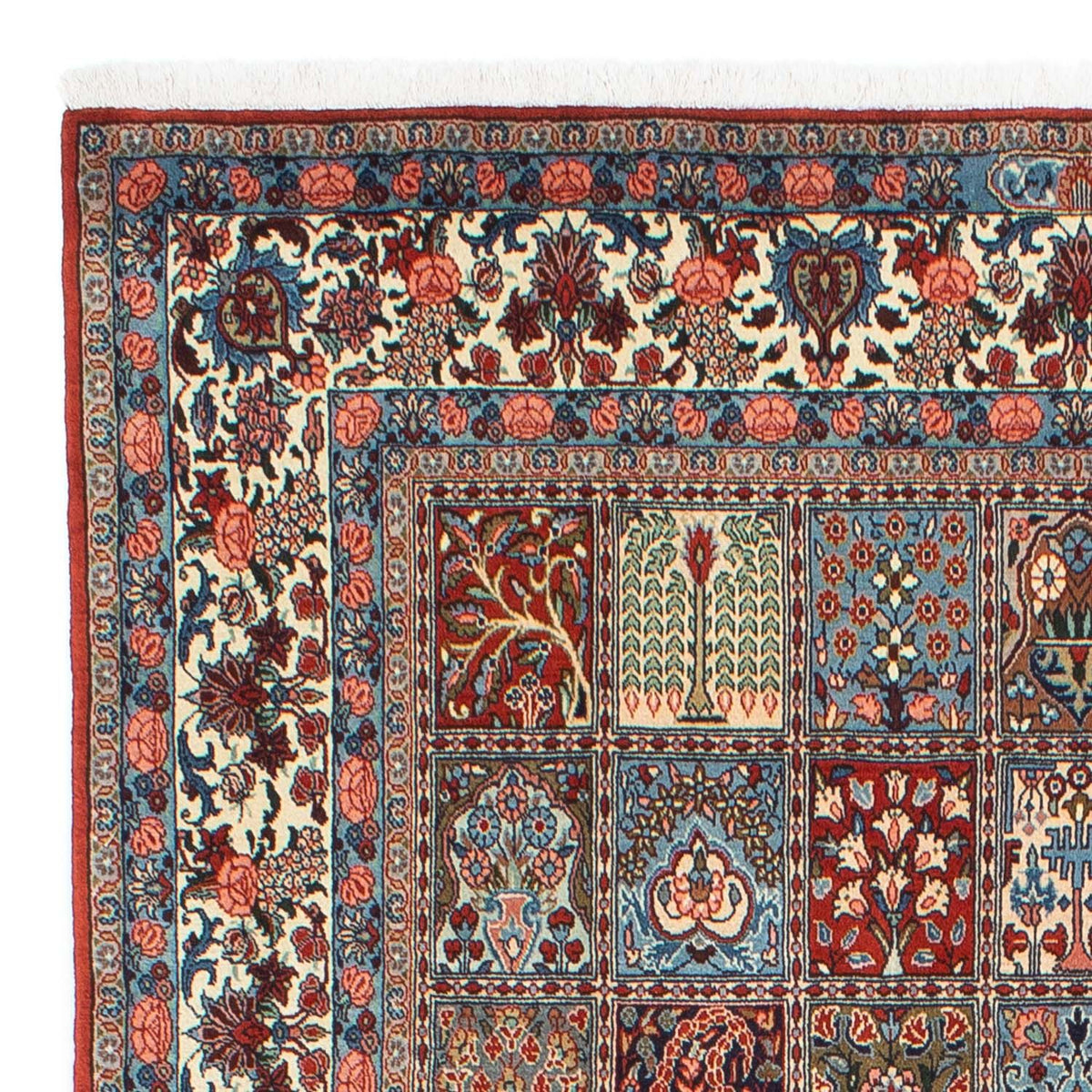 Tapis persan - Nomadic - 305 x 195 cm - rouge