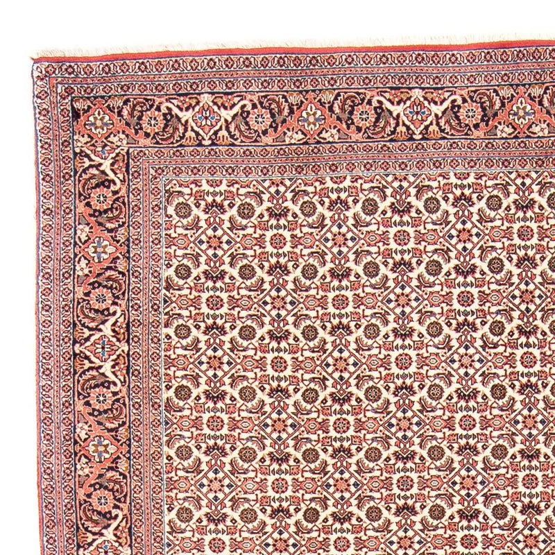Tapis persan - Bidjar - 237 x 170 cm - rouge clair