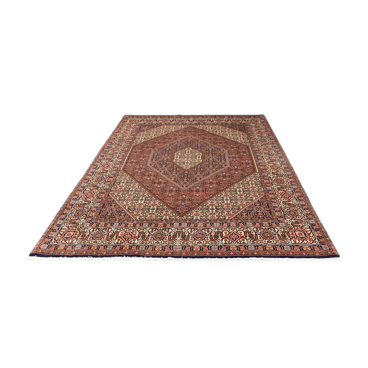 Tapis persan - Bidjar - 237 x 170 cm - marron
