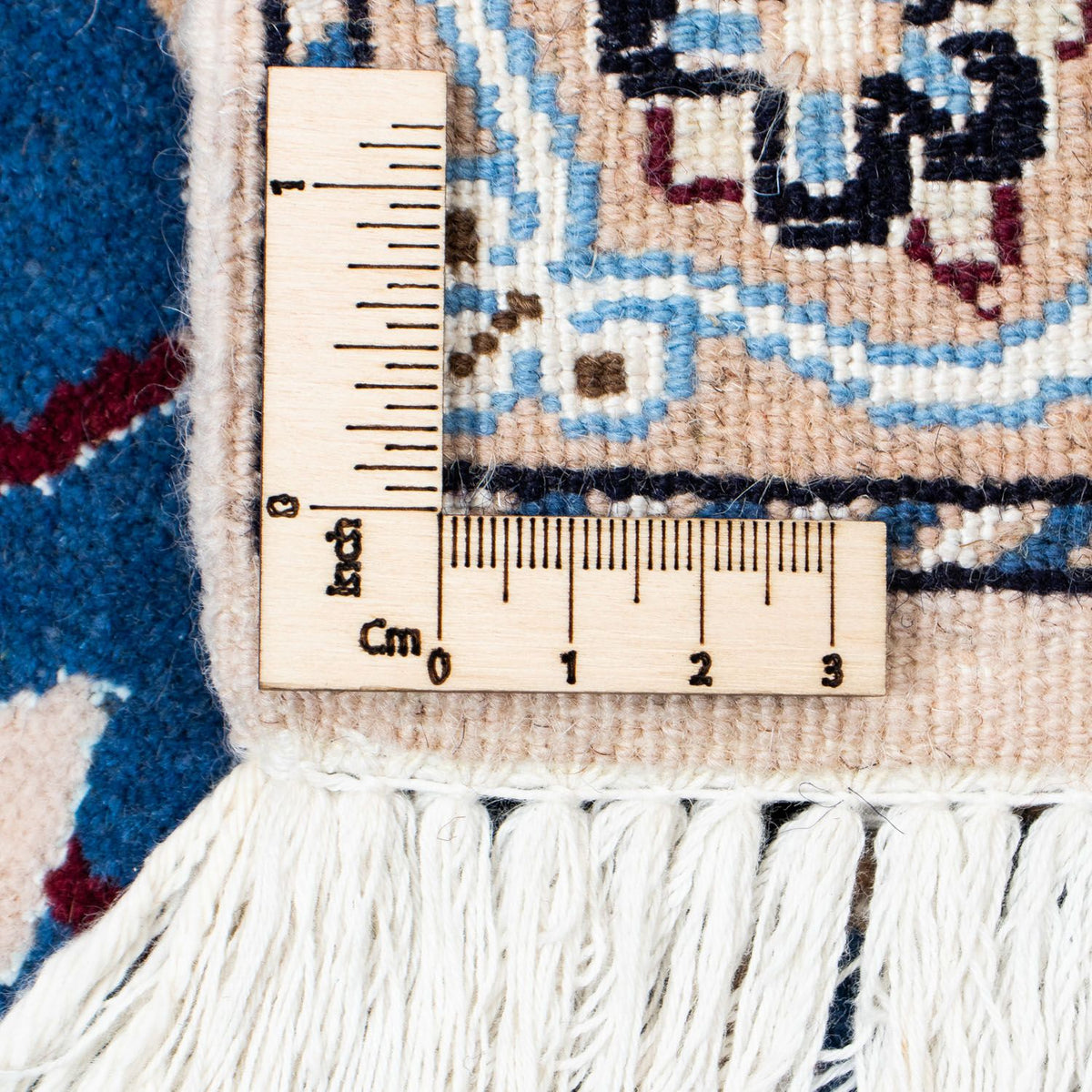 Tapis persan - Nain - Royal - 302 x 198 cm - bleu