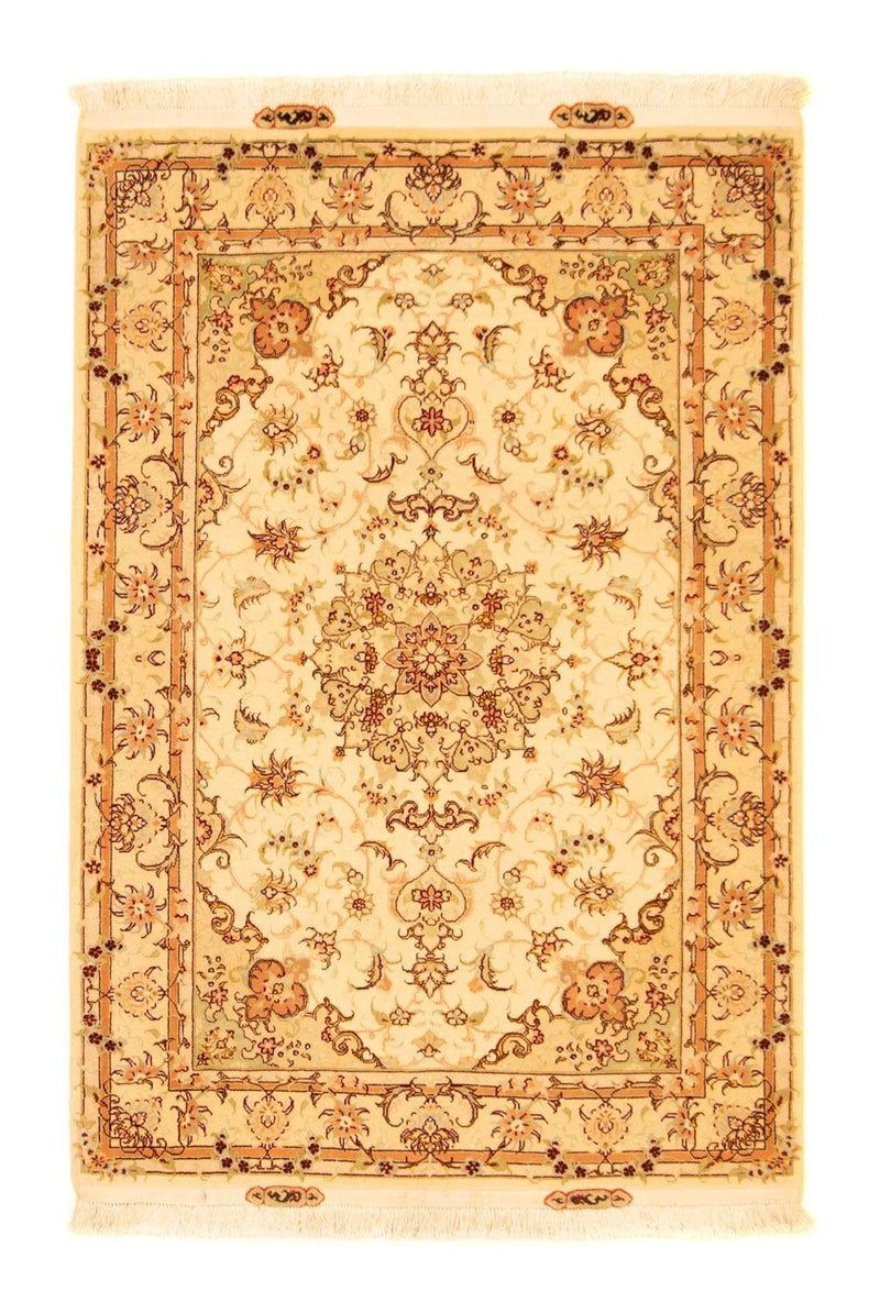 Tapis persan - Tabriz - Royal - 147 x 102 cm - beige