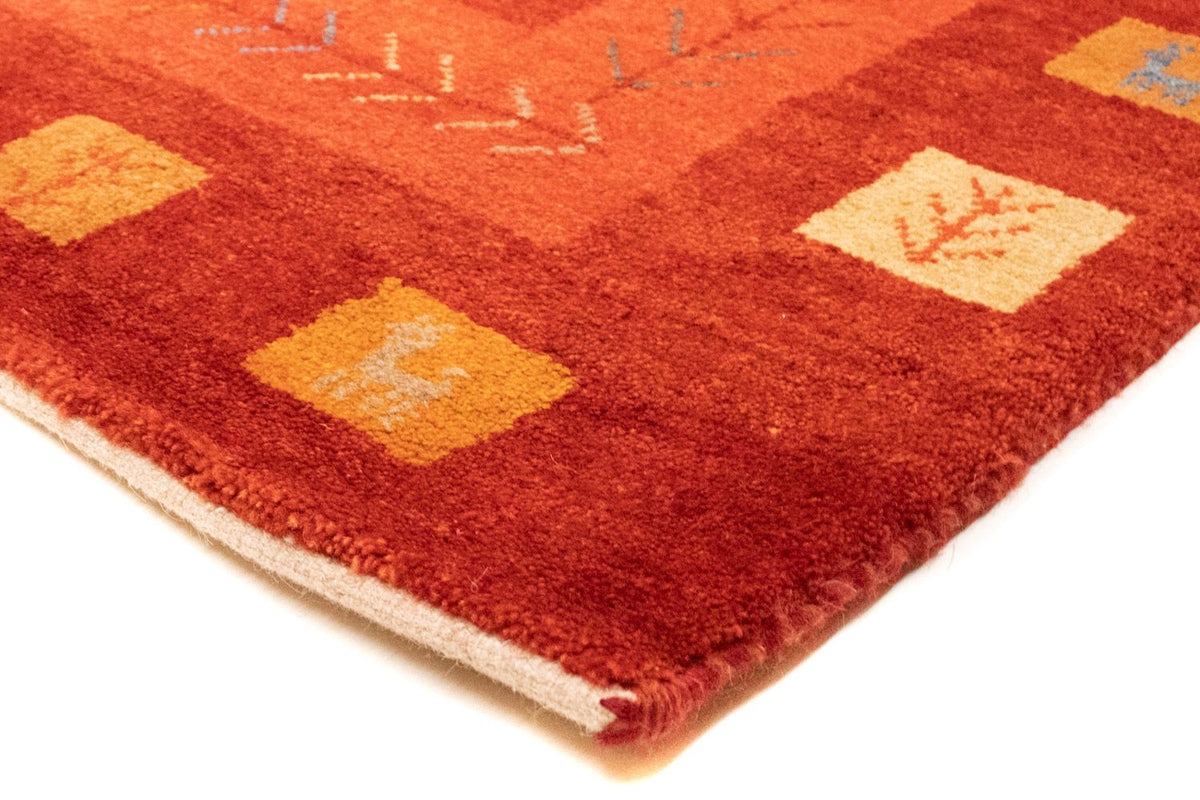 Tapis Gabbeh - Persan - 228 x 172 cm - rouille
