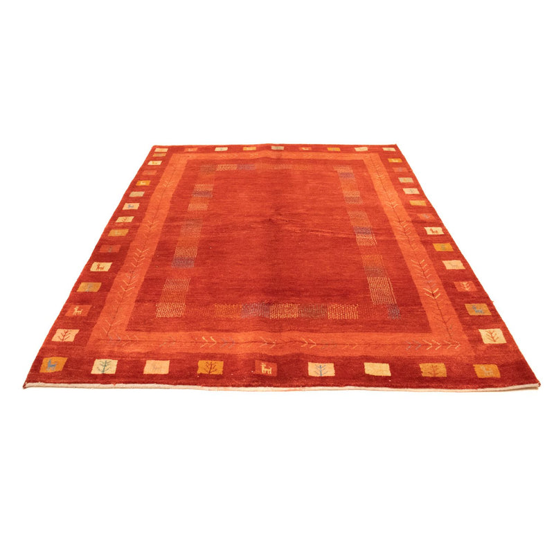Tapis Gabbeh - Persan - 228 x 172 cm - rouille