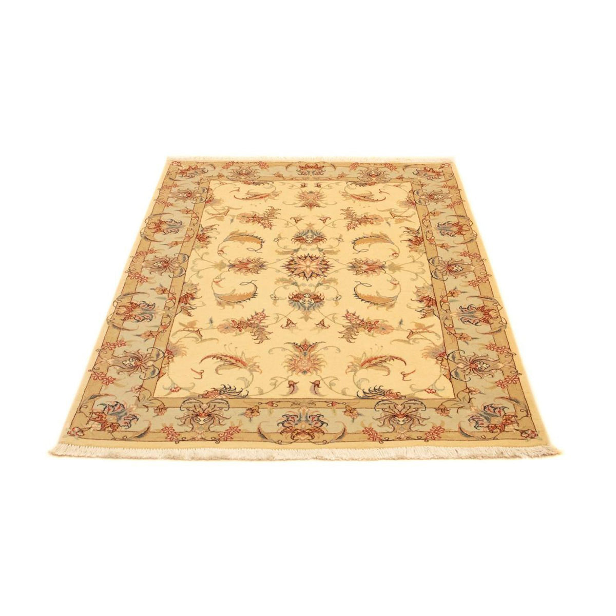 Tapis persan - Tabriz - Royal - 150 x 101 cm - beige