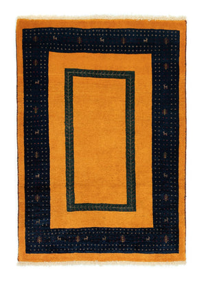 Tapis Gabbeh - Loribaft Persan - 148 x 100 cm - or