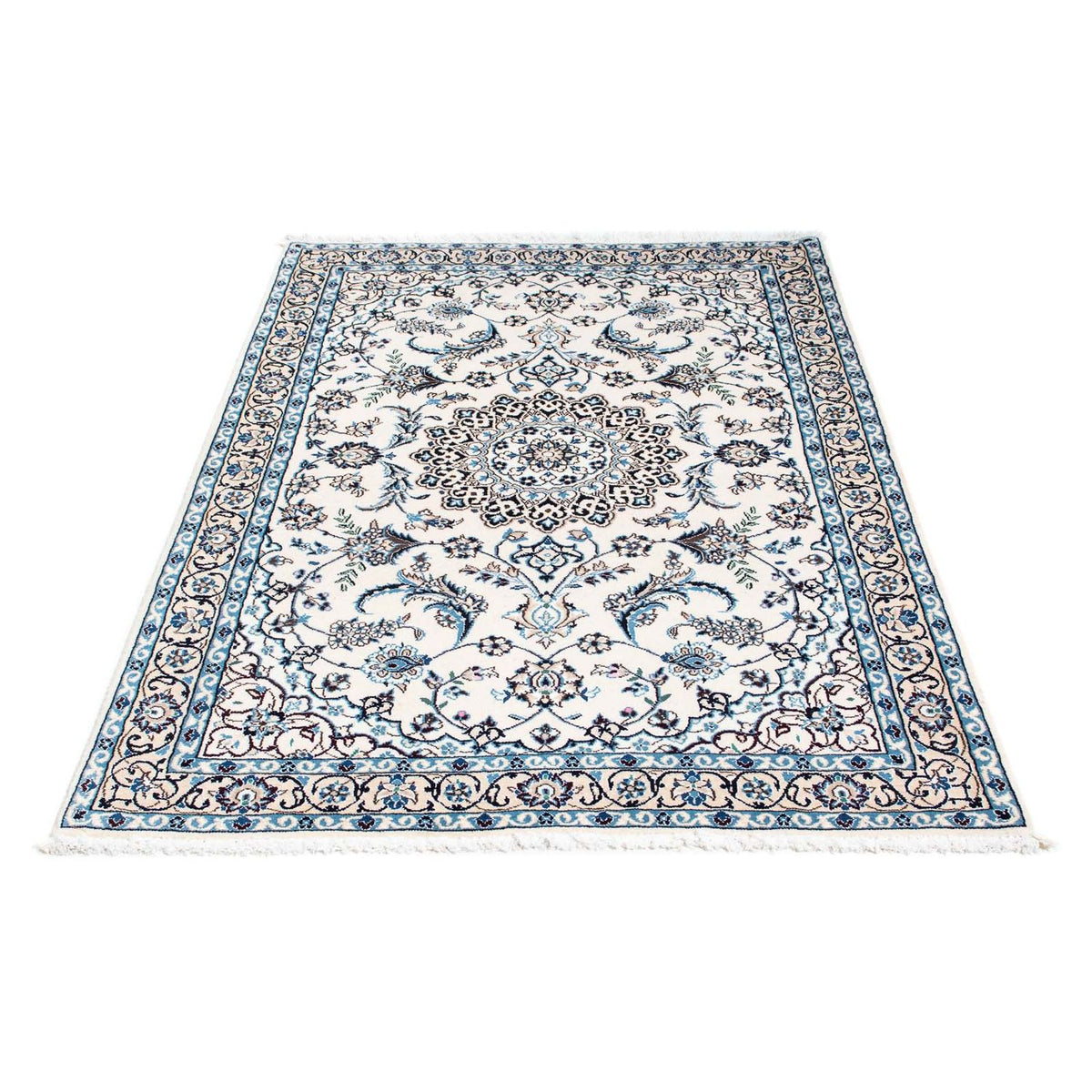 Tapis persan - Nain - Royal - 172 x 110 cm - beige