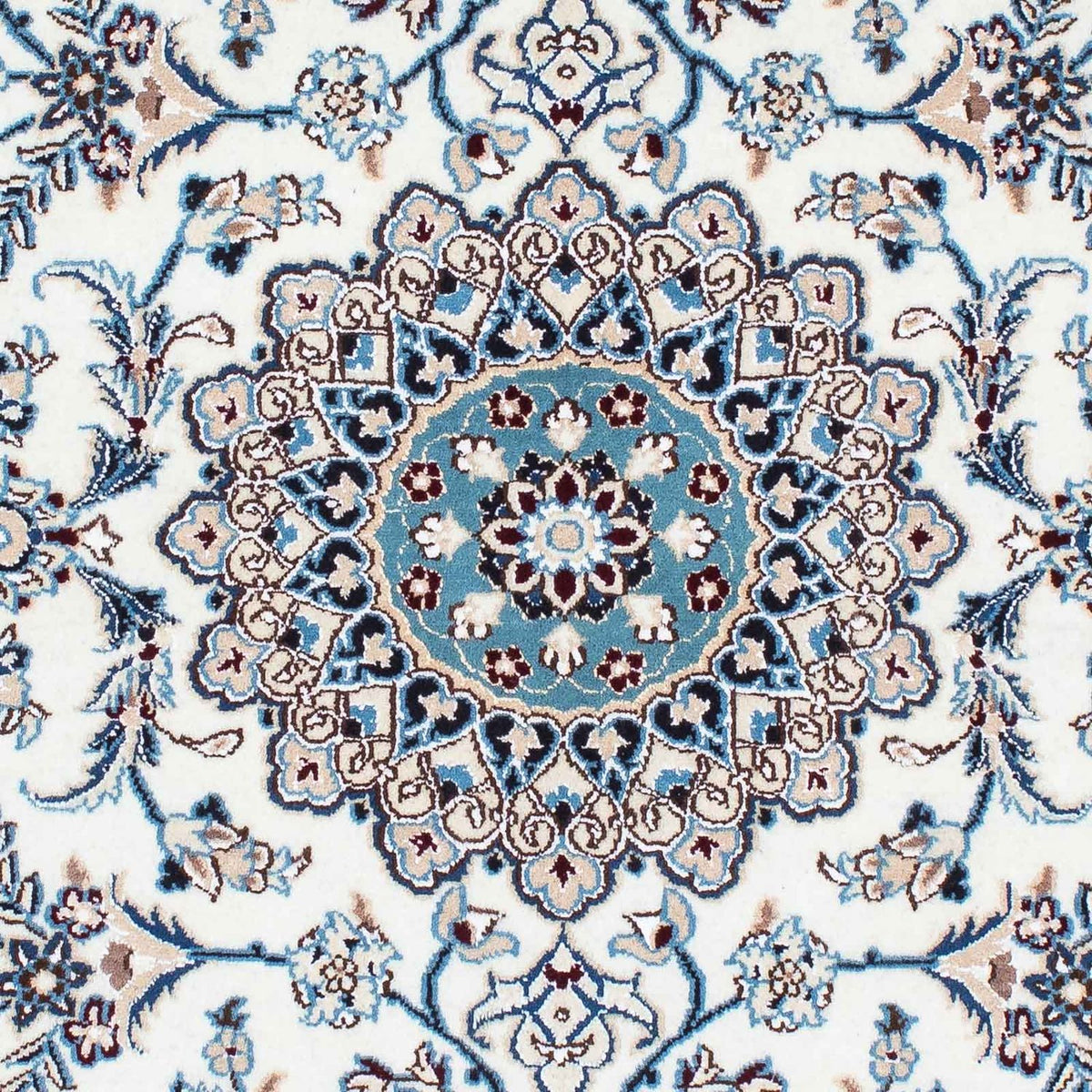 Tapis persan - Nain - Royal - 168 x 111 cm - beige