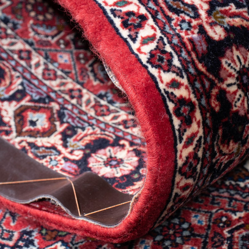 Tapis de couloir Tapis persan - Bidjar - 300 x 83 cm - rouge