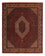 Tapis persan - Bidjar - 248 x 200 cm - rouge foncé