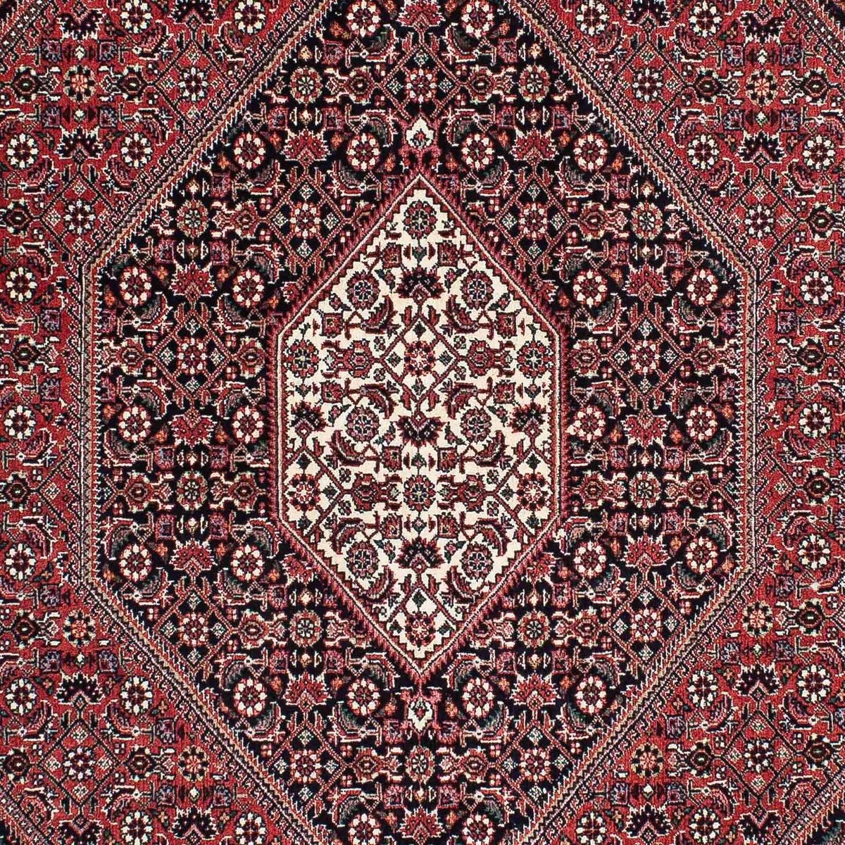 Tapis persan - Bidjar - 210 x 132 cm - rouge clair