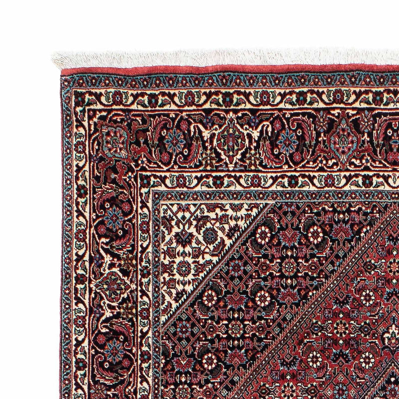 Tapis persan - Bidjar - 210 x 132 cm - rouge clair