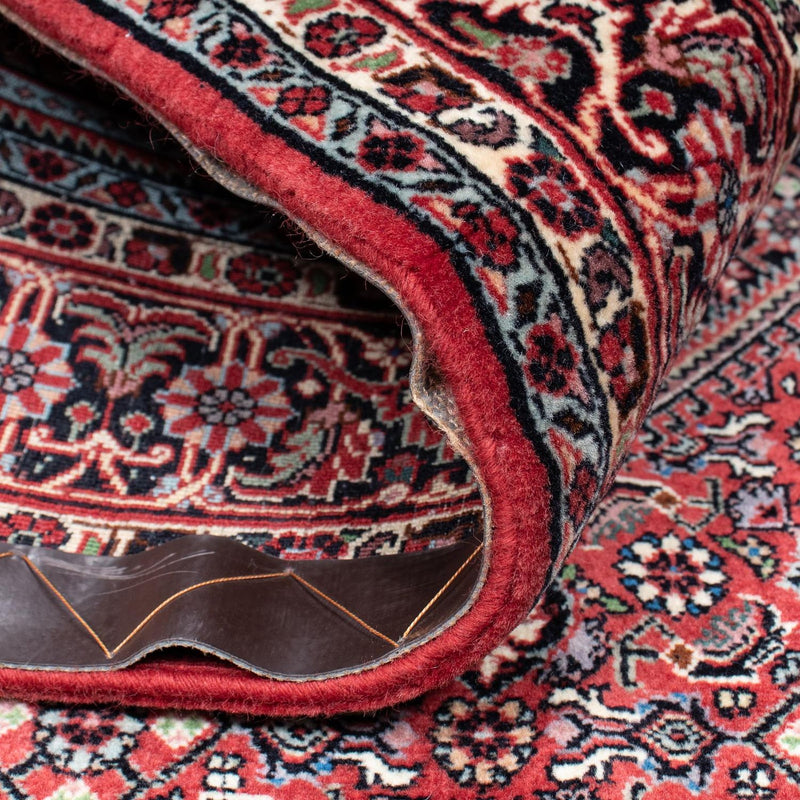 Tapis persan - Bidjar - 210 x 132 cm - rouge clair