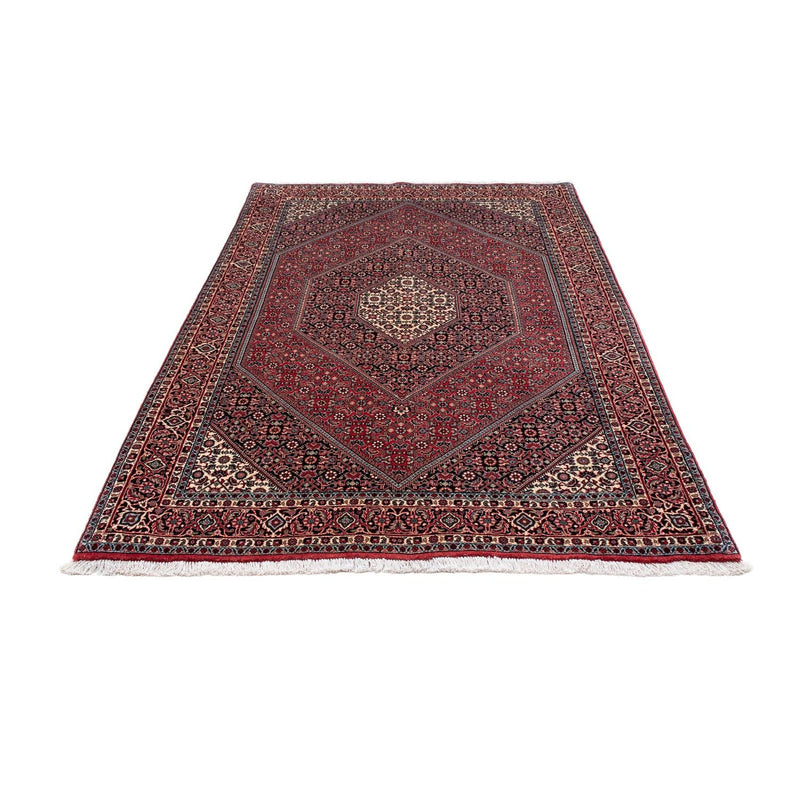 Tapis persan - Bidjar - 210 x 132 cm - rouge clair
