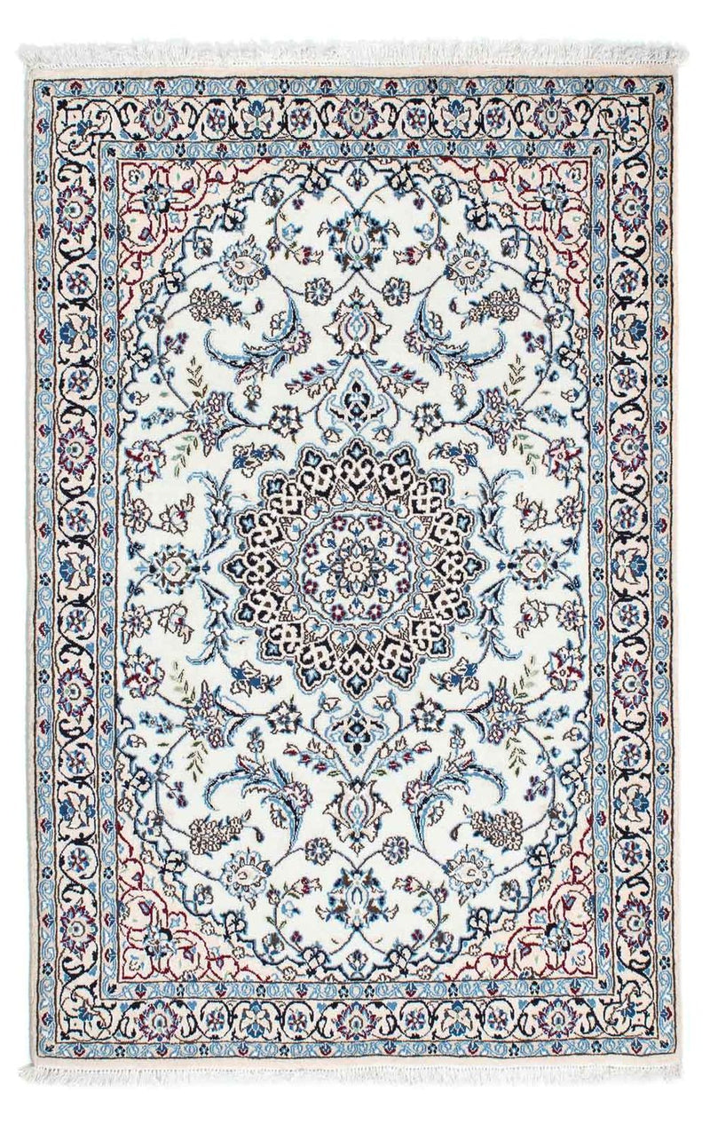 Tapis persan - Nain - Royal - 176 x 112 cm - beige