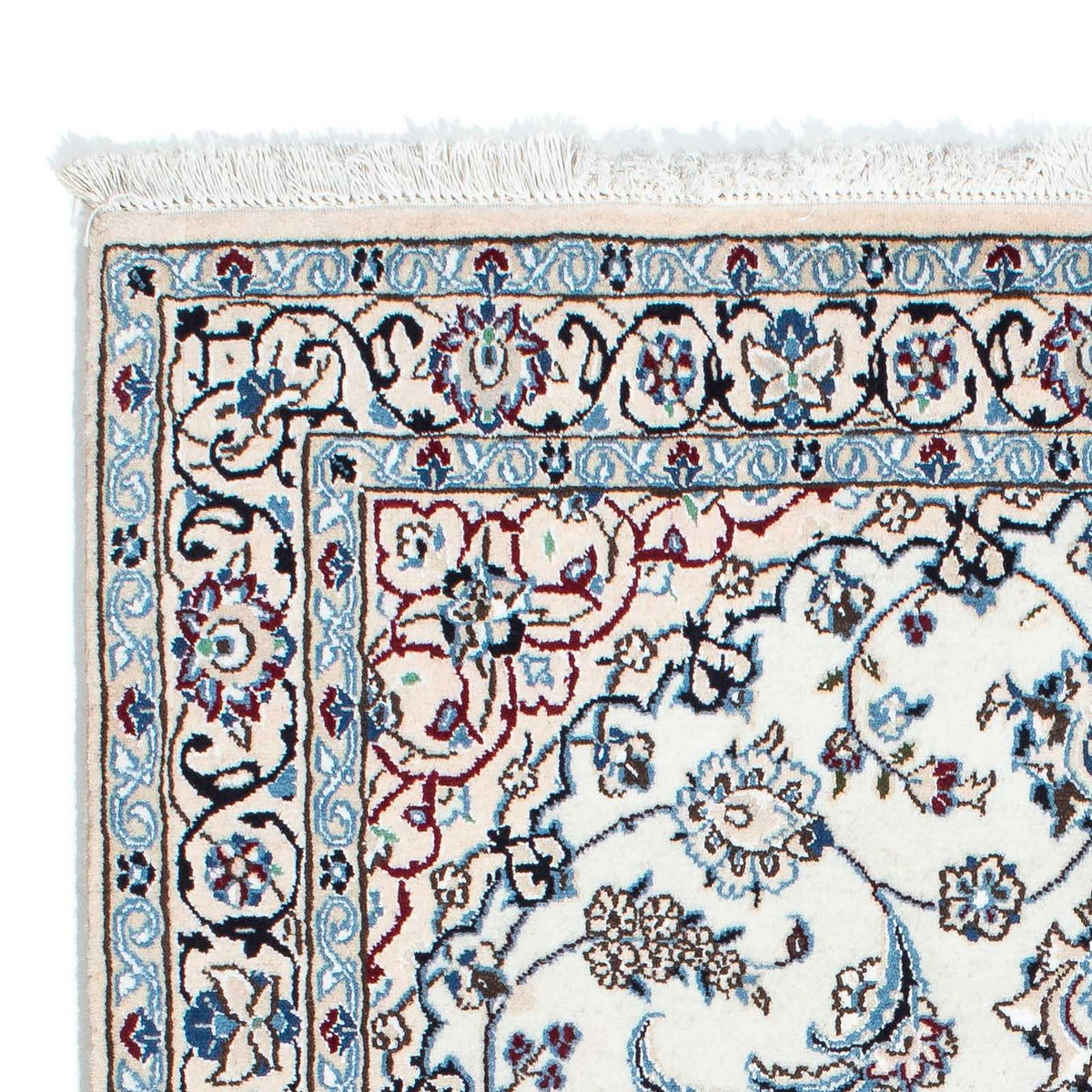 Tapis persan - Nain - Royal - 176 x 112 cm - beige