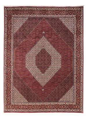 Tapis persan - Bidjar - 340 x 254 cm - rouge