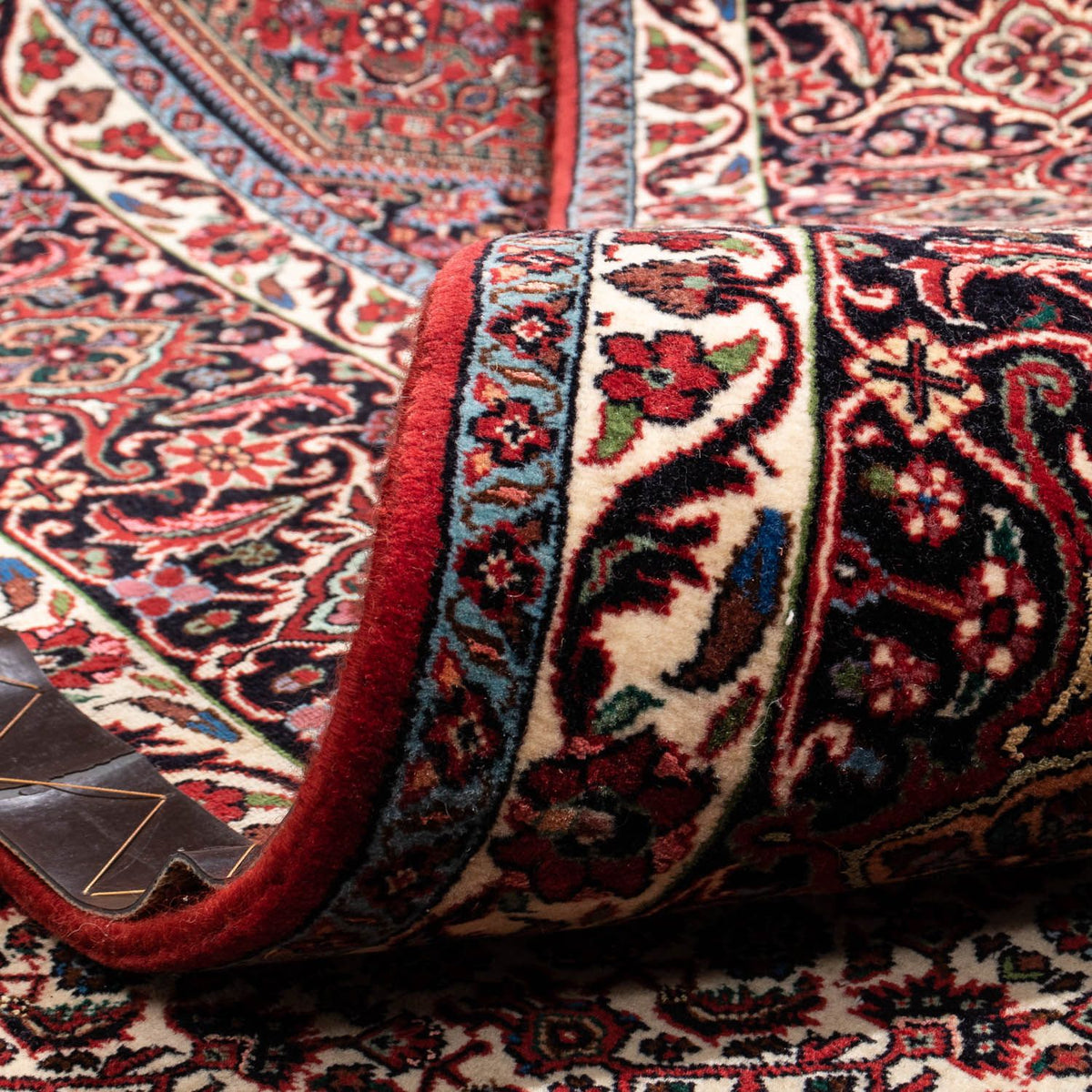 Tapis persan - Bidjar - 340 x 254 cm - rouge