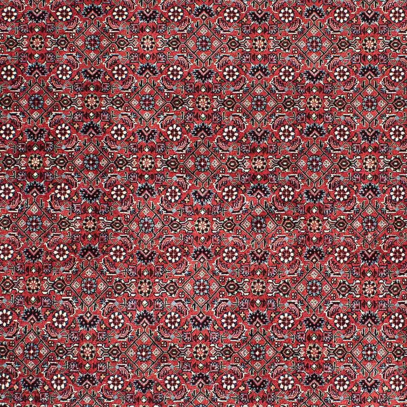 Tapis persan - Bidjar - 212 x 130 cm - rouge clair