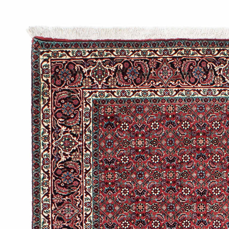 Tapis persan - Bidjar - 212 x 130 cm - rouge clair
