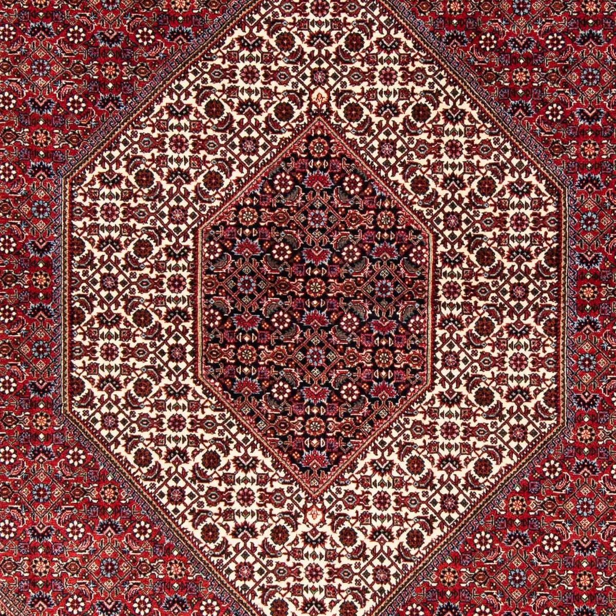Tapis persan - Bidjar - 246 x 171 cm - rouge foncé