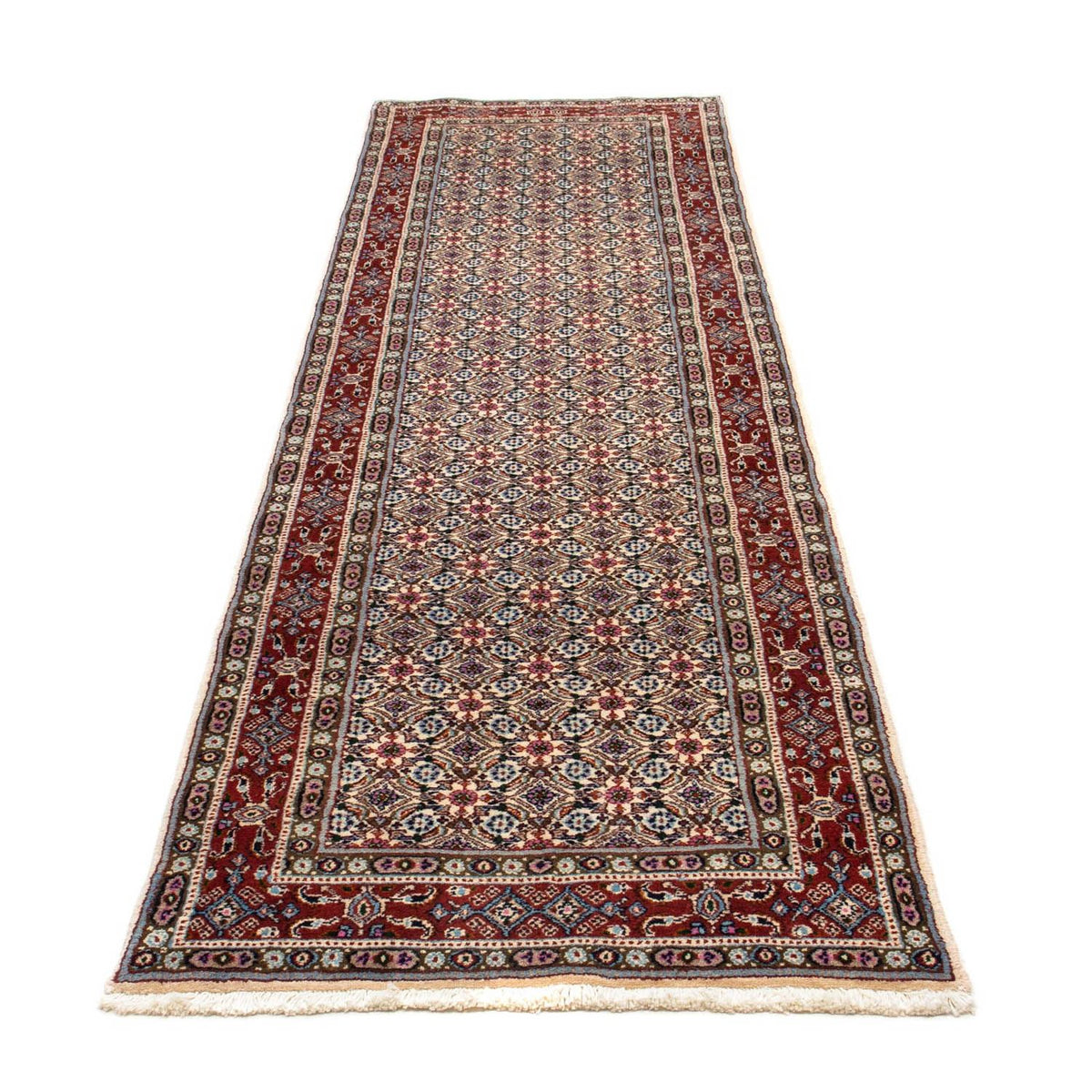 Tapis de couloir Tapis persan - Classique - 294 x 75 cm - beige