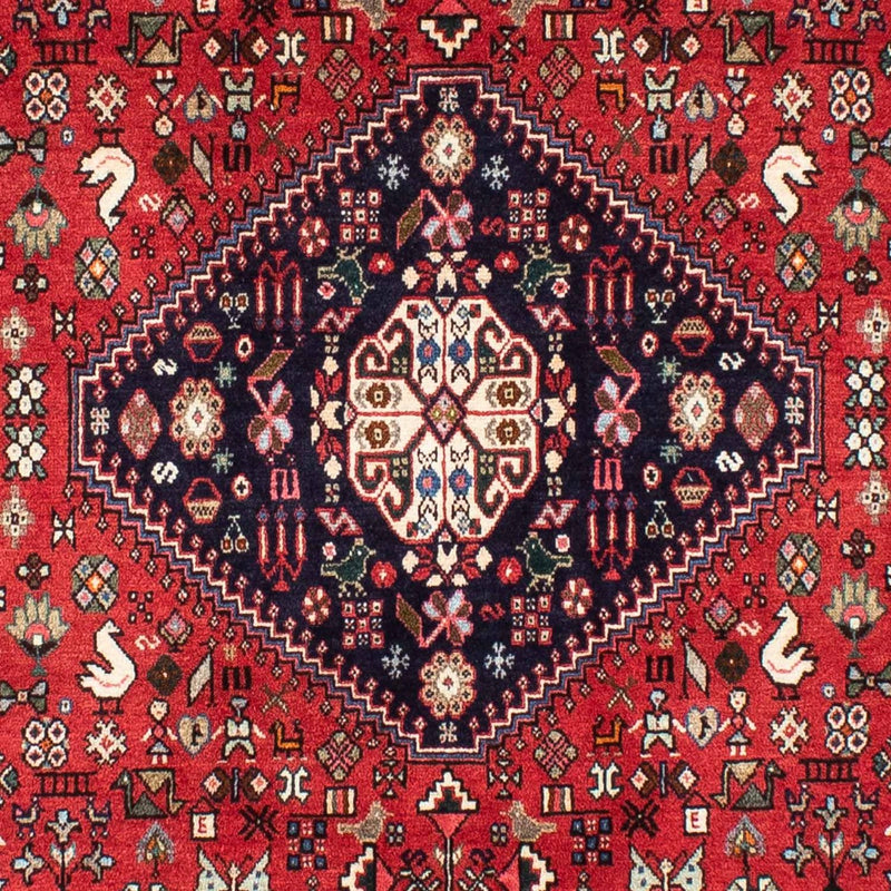 Tapis Gabbeh - Persan Kashkuli - 200 x 155 cm - rouge foncé