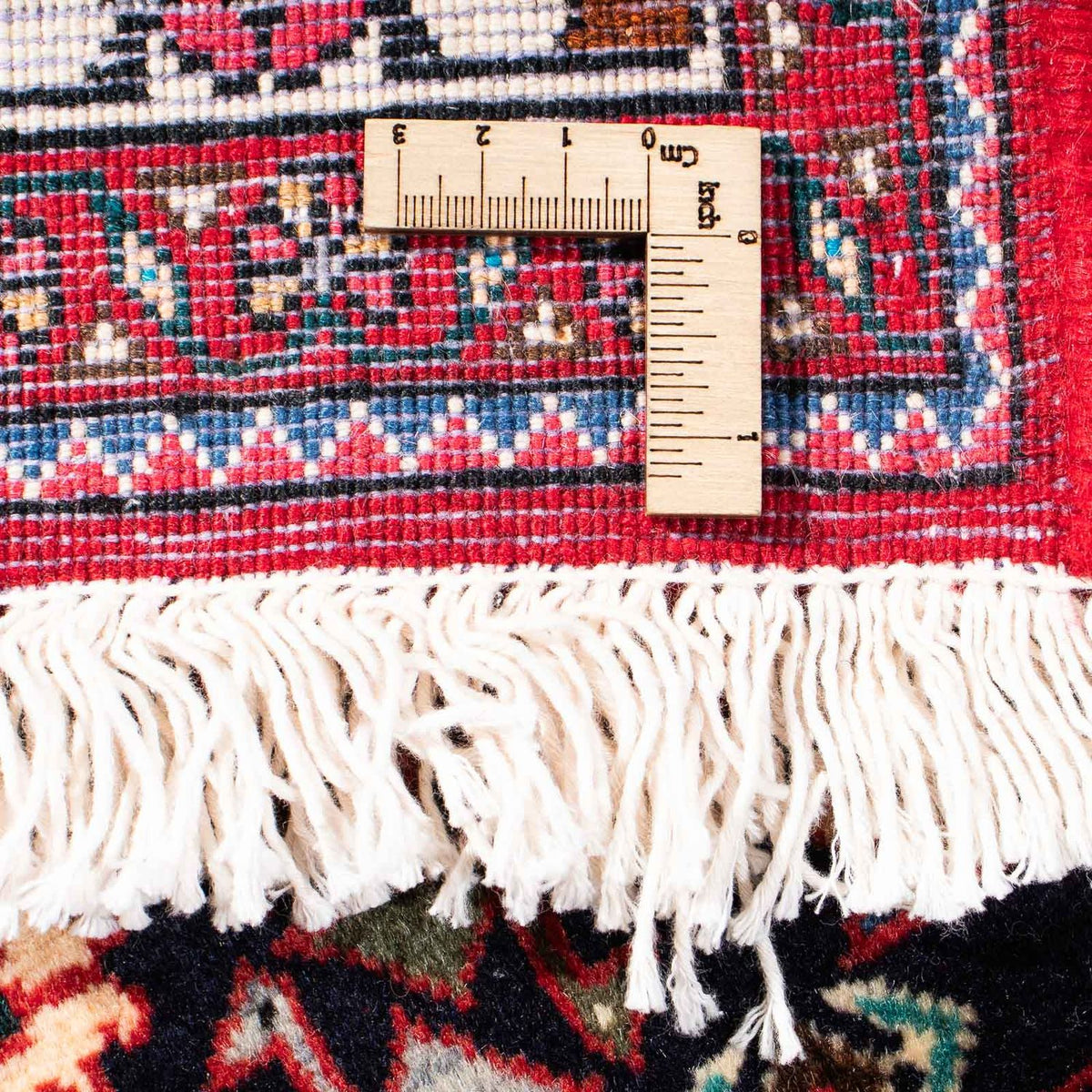 Tapis Gabbeh - Persan Kashkuli - 200 x 155 cm - rouge foncé