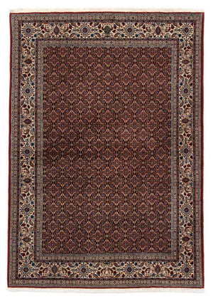 Tapis persan - Classique - 231 x 168 cm - rouge foncé