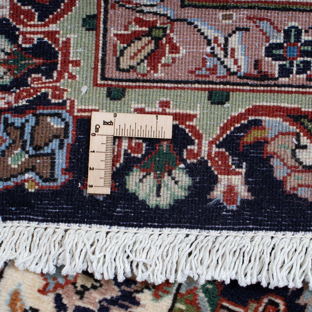 Tapis persan - Classique - 292 x 195 cm - bleu foncé