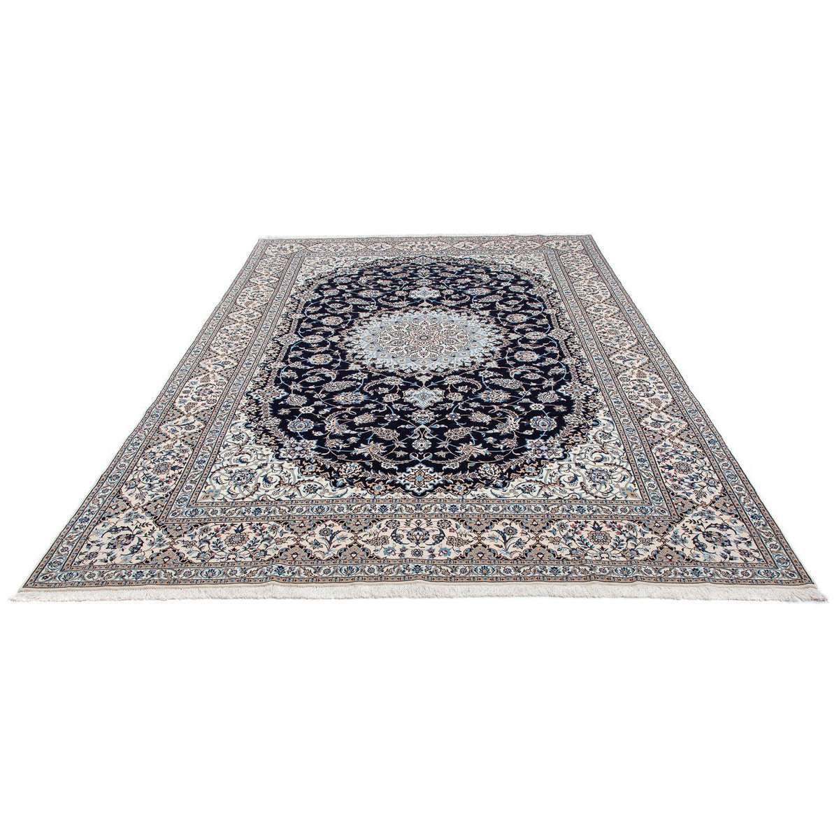 Tapis persan - Nain - Premium - 330 x 209 cm - beige