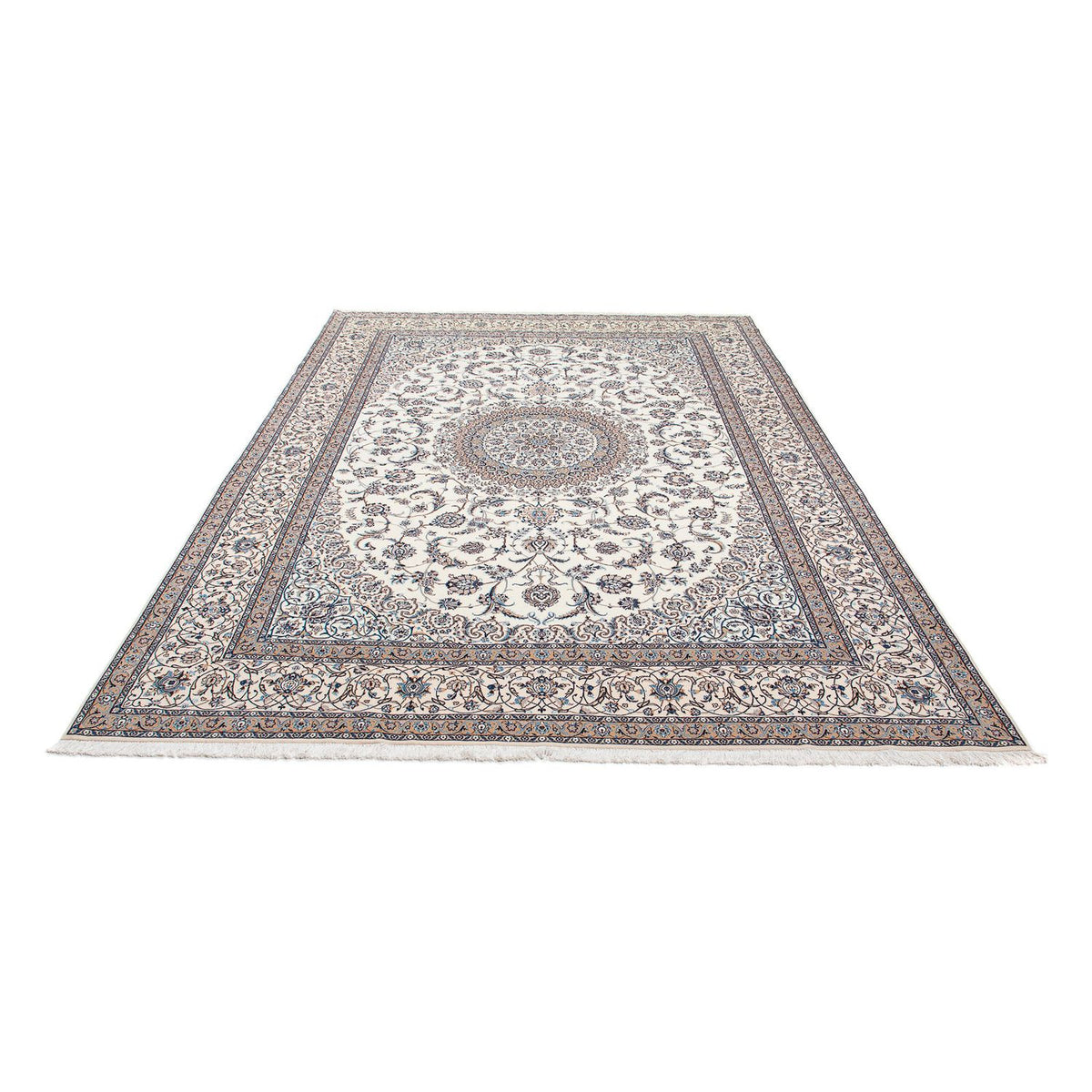 Tapis persan - Nain - Premium - 328 x 215 cm - beige
