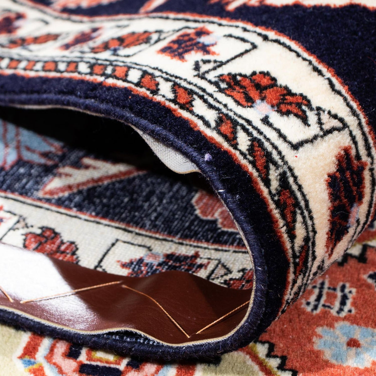 Tapis Gabbeh - Persan Kashkuli - 194 x 156 cm - marron