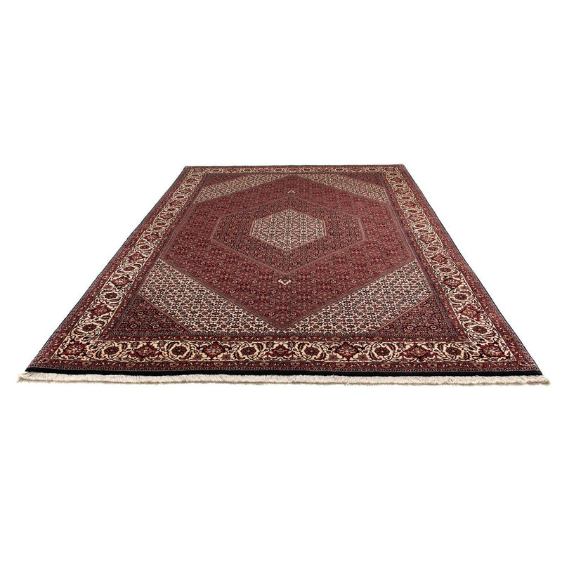 Tapis persan - Bidjar - 304 x 204 cm - rouge foncé