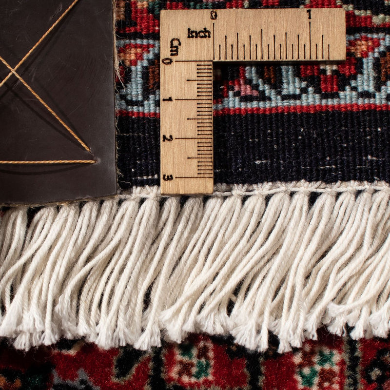 Tapis persan - Bidjar - 304 x 204 cm - rouge foncé