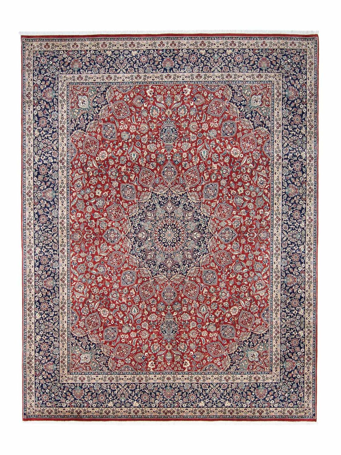 Tapis Ziegler - Moderne - 306 x 241 cm - rouge foncé