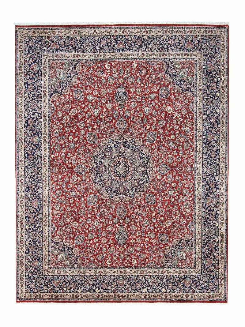 Tapis Ziegler - Moderne - 306 x 241 cm - rouge foncé
