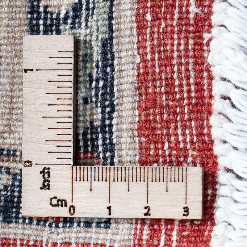 Tapis Ziegler - Moderne - 306 x 241 cm - rouge foncé