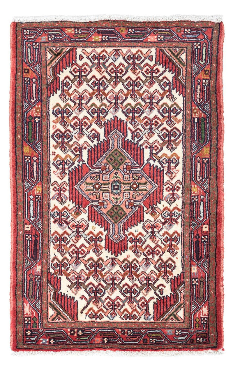 Tapis persan - Nomadic - 127 x 76 cm - rouge