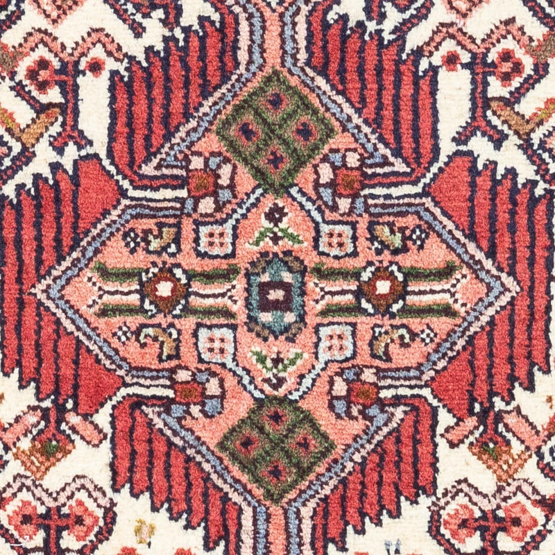 Tapis persan - Nomadic - 127 x 76 cm - rouge