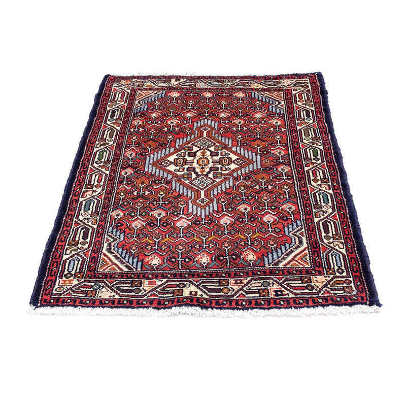 Tapis persan - Nomadic - 122 x 81 cm - rouge clair
